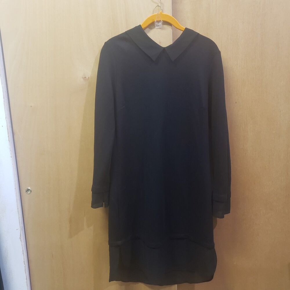 Only Hearts NYC (Helena Stuart) Black long-sleeved mini dress ZZZ Sz Med